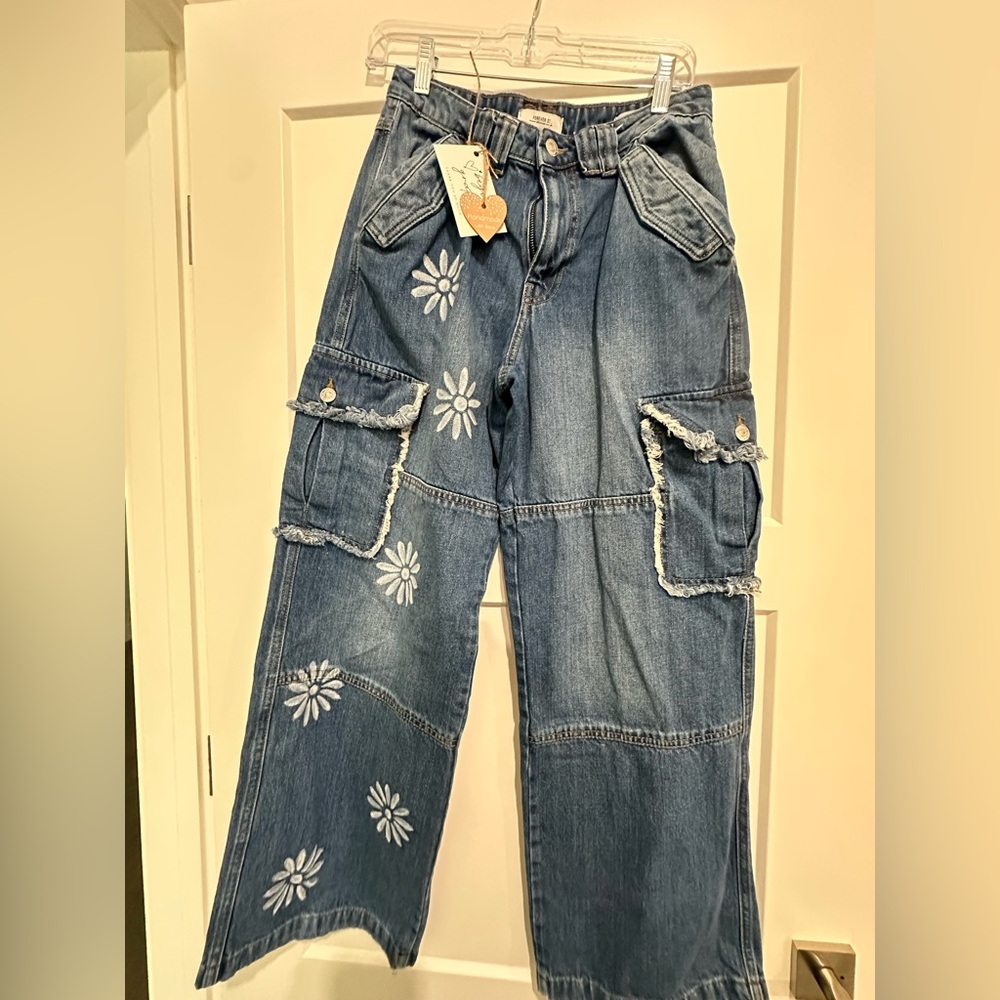 Forever 21 Blue Denim Pants